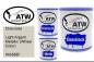 Preview: Chevrolet, Light Argent Metallic (Wheel Color), WA568F: 1L Lackdose + 1L Klarlack + 500ml Härter - Set, von ATW Autoteile West.